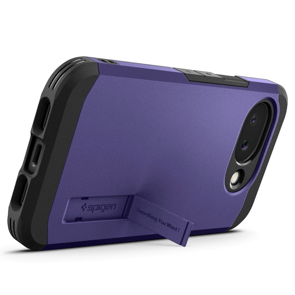 Google Pixel 10a Spigen Tough Armor Hybrid Bagside Cover - MagSafe Kompatibel - Lilla