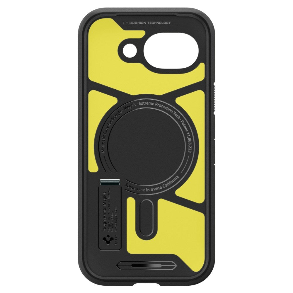 Google Pixel 10a Spigen Tough Armor Hybrid Bagside Cover - MagSafe Kompatibel - Grøn