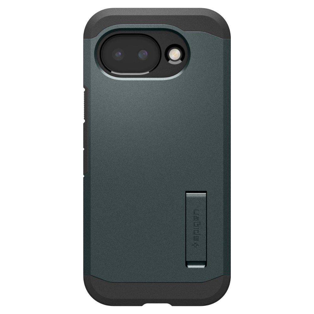 Google Pixel 10a Spigen Tough Armor Hybrid Bagside Cover - MagSafe Kompatibel - Grøn