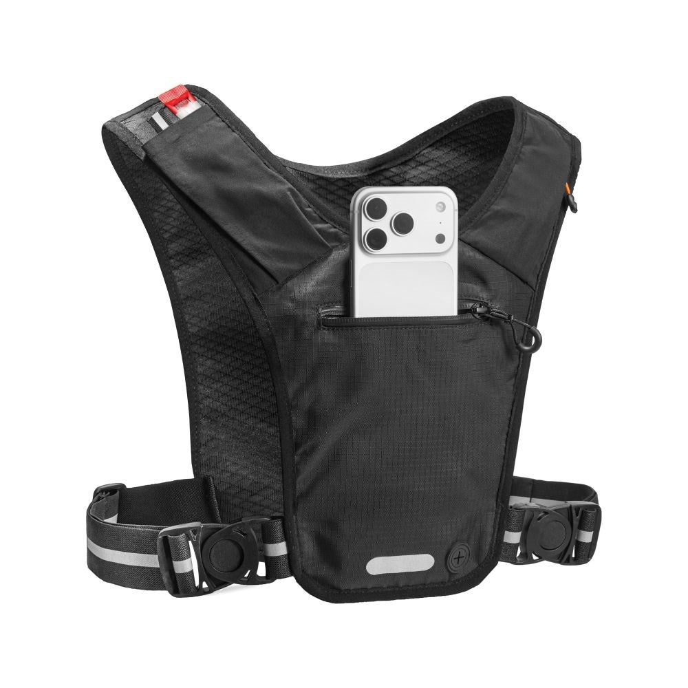 Spigen Dynamic Shield Løbevest med Reflekser - L / XL - Sort