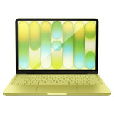 MacBook Neo 13 A18 Pro (2026) Spigen Hærdet Beskyttelsesglas - Gennemsigtig / Sort Kant