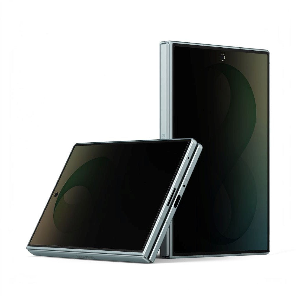 Ringke Samsung Galaxy Z Fold8 Cover Display Easy Slide Privacy Beskyttelsesglas - 2 stk - Gennemsigtig