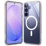 Ringke Samsung Galaxy S26 FE Fusion Magnetic Bagside Cover - MagSafe Kompatibel - Gennemsigtig