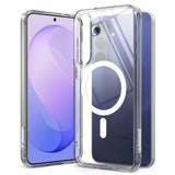 Ringke Samsung Galaxy S26 FE Fusion Magnetic Bagside Cover - MagSafe Kompatibel - Gennemsigtig