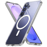 Ringke Samsung Galaxy S26 FE Fusion Magnetic Bagside Cover - MagSafe Kompatibel - Gennemsigtig