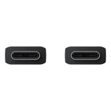 Original Samsung USB-C til USB-C Kabel (EP-DX310JBEGEU) - 3A - 1.8m - Sort- (DEMO)