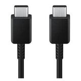 Original Samsung USB-C til USB-C Kabel (EP-DX310JBEGEU) - 3A - 1.8m - Sort- (DEMO)