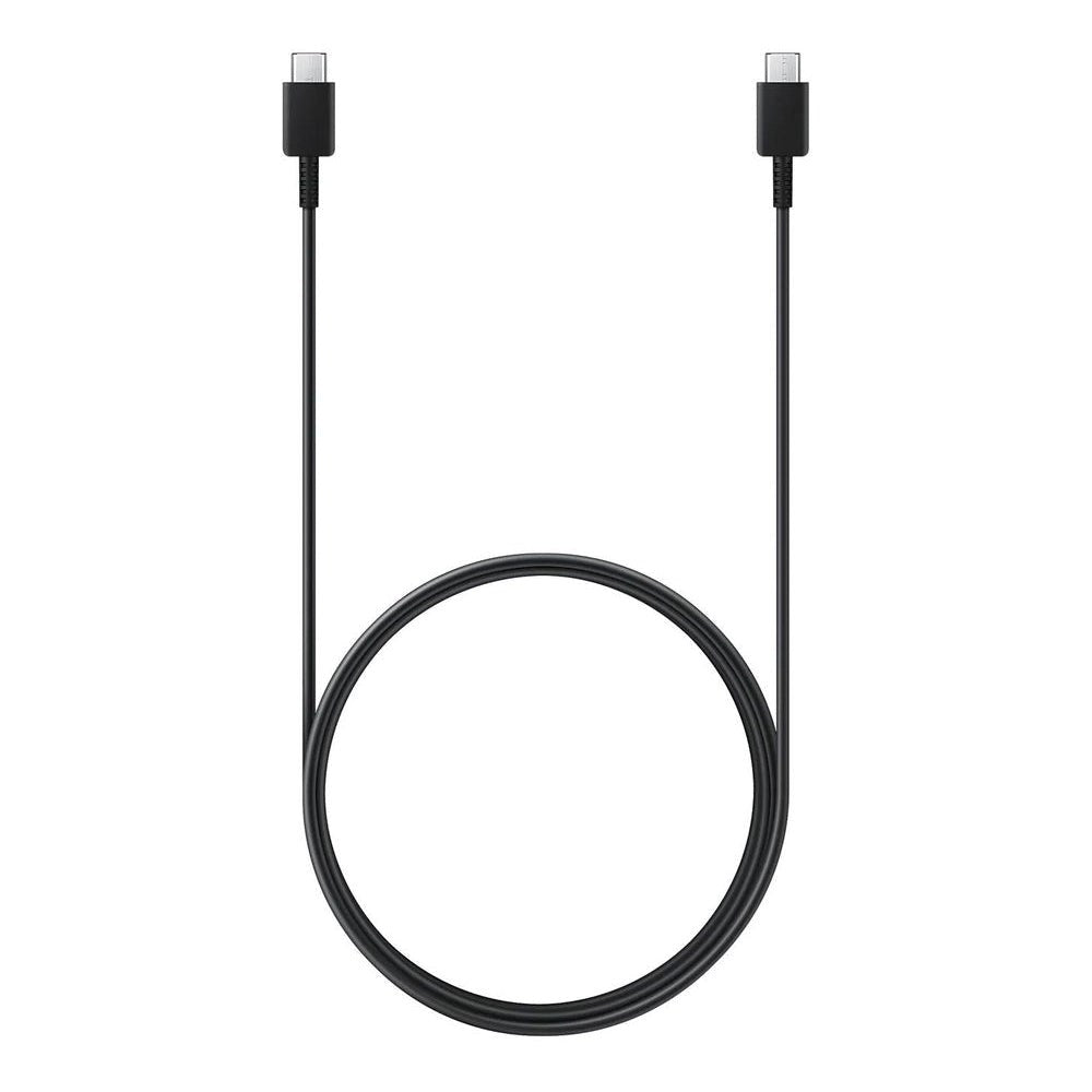 Original Samsung USB-C til USB-C Kabel (EP-DX310JBEGEU) - 3A - 1.8m - Sort- (DEMO)