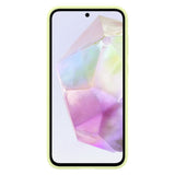 Original Samsung Galaxy A35 (5G) Silikone Bagside Cover - Lime (EF-PA356TMEGWW)