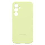 Original Samsung Galaxy A35 (5G) Silikone Bagside Cover - Lime (EF-PA356TMEGWW)