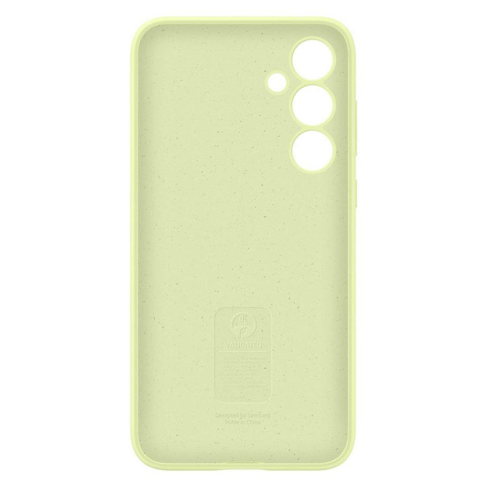 Original Samsung Galaxy A35 (5G) Silikone Bagside Cover - Lime (EF-PA356TMEGWW)