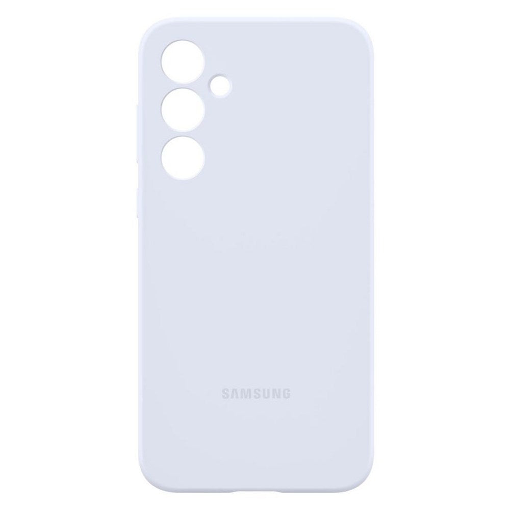 Original Samsung Galaxy A35 (5G) Silikone Bagside Cover - Light Blue (EF-PA356TLEGWW)