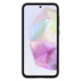 Original Samsung Galaxy A35 (5G) Silikone Bagside Cover - Sort (EF-PA356TBEGWW)