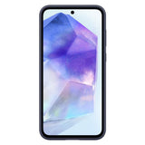 Original Samsung Galaxy A55 (5G) Standing Grip Bagside Cover - Blå (EF-GA556TBEGWW)