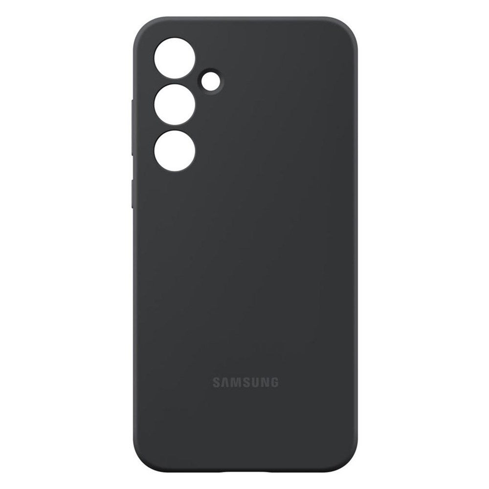 Original Samsung Galaxy A55 (5G) Silikone Bagside Cover - Sort (EF-PA556TBEGWW)