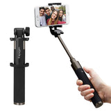 Spigen S530W Selfie Stick Bluetooth - Selfie Stang m. Knapudløser - Sort