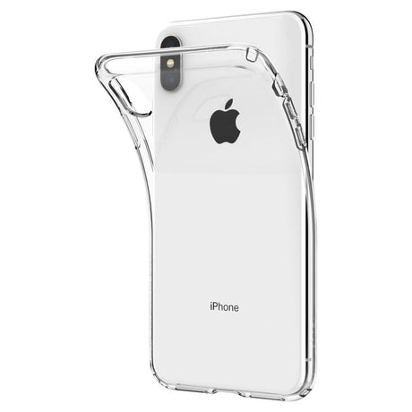 iPhone X / Xs Spigen Liquid Crystal Bagside Cover - Gennemsigtig