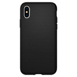 iPhone X / XS Spigen Liquid Air Bagside Cover - Sort