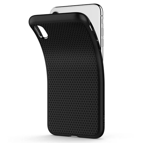 iPhone X / XS Spigen Liquid Air Bagside Cover - Sort