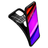 iPhone 11 Spigen Rugged Armor Bagside Cover - Sort