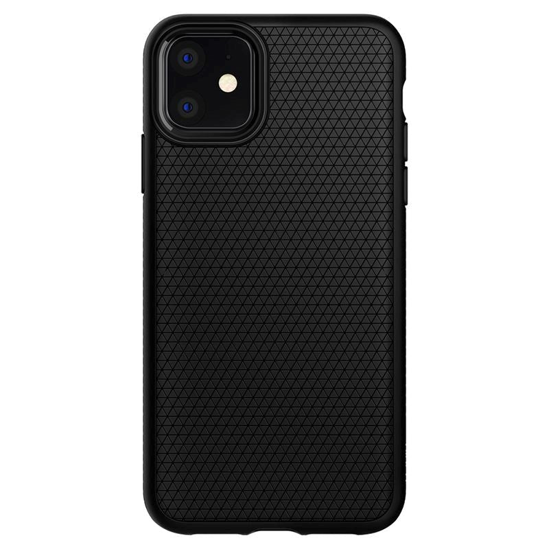 iPhone 11 Spigen Liquid Air Bagside Cover - Sort