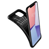 iPhone 11 Spigen Liquid Air Bagside Cover - Sort