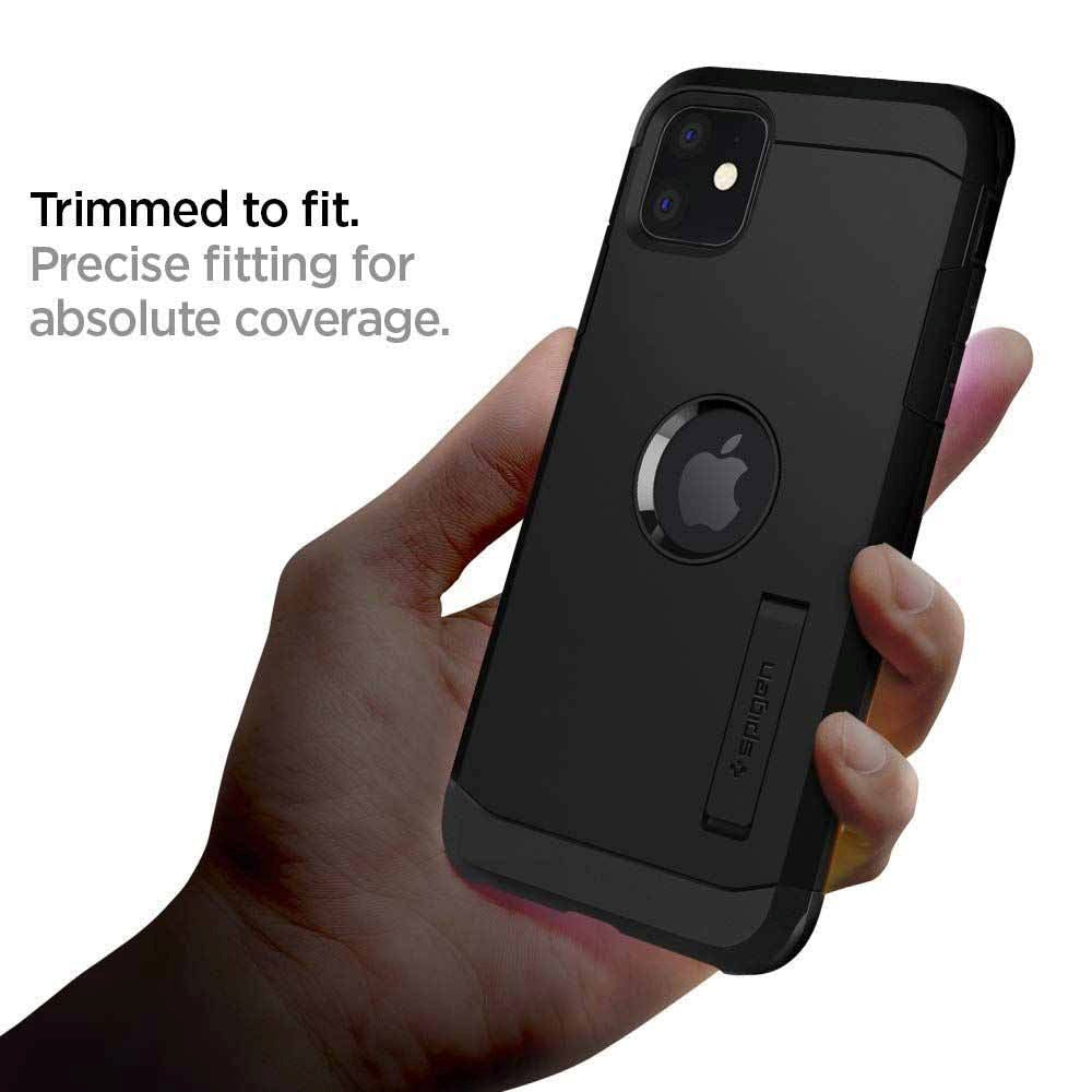 iPhone 11 Spigen Tough Armor Cover - Sort