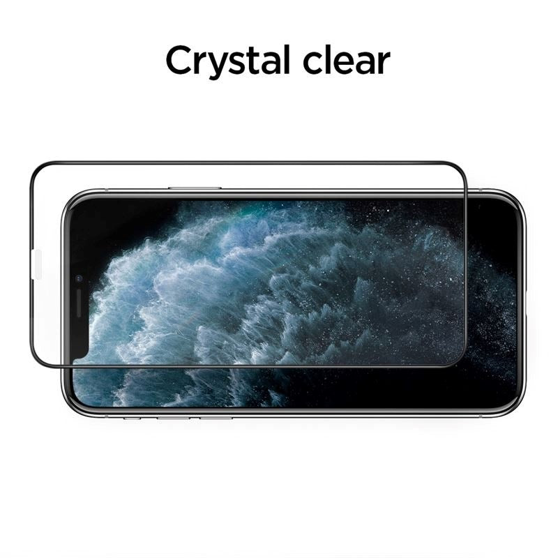 Spigen - iPhone 11 Pro Max - Align Glass Skærmbeskyttelse - Case Friendly - Gennemsigtig
