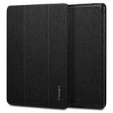 iPad 10.2" (2021 / 2020 / 2019) Spigen Urban Fit Stof Cover m. Pen Holder - Sort