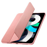 iPad Air 10.9-11" (2024-2020) Spigen Urban Fit Stof Flip Cover m. Pen Holder - Rose Gold