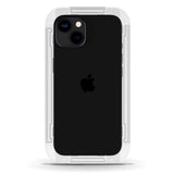 iPhone 13 Mini Spigen EZ Fit Glas.tR Skærmbeskyttelse 2. Stk - Case Friendly - Gennemsigtig