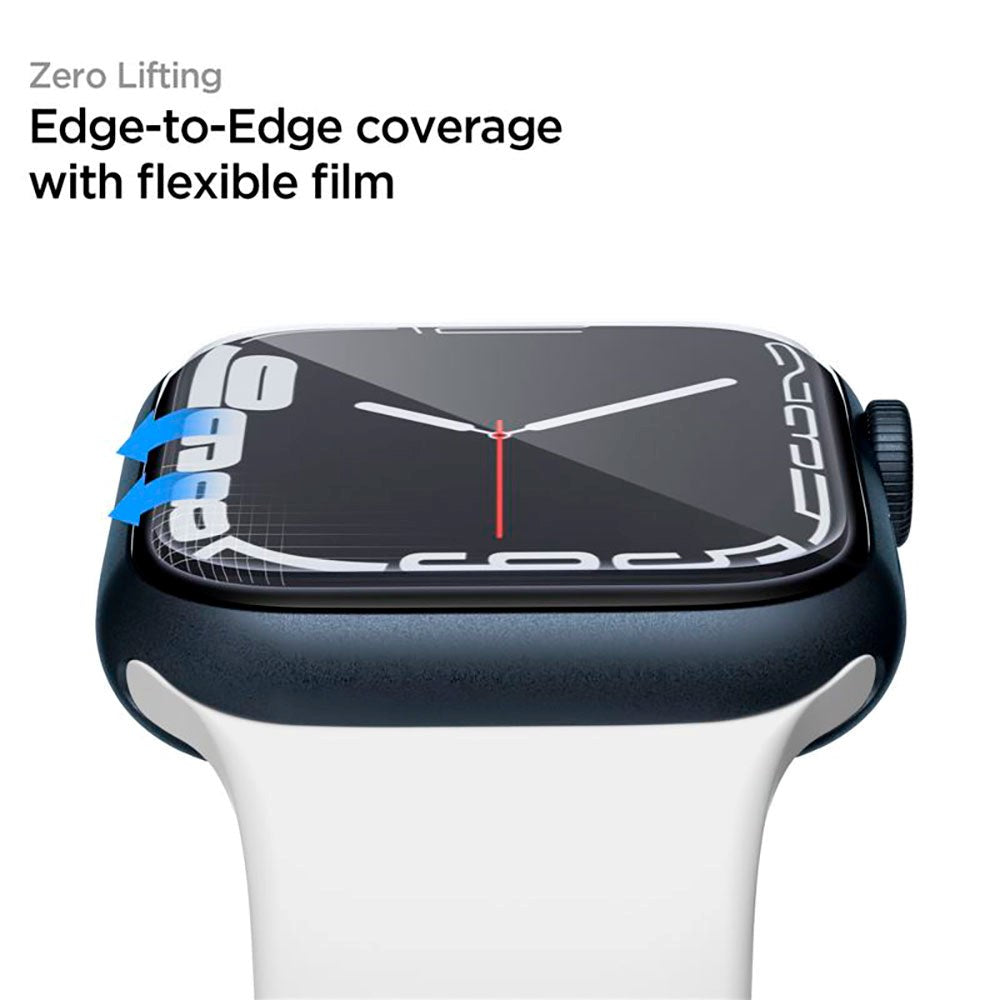 Spigen Apple Watch (45 / 44 mm) NeoFlex Beskyttelsesfilm - 3-Pack - Gennemsigtig