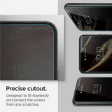 Samsung Galaxy S22 Spigen EZ Fit Glas.tR Skærmbeskyttelse 2. Stk - Case Friendly - Gennemsigtig