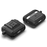 Spigen Lock Fit Apple AirPods Pro (2. Gen.) Case m. Karabinkrog - Sort