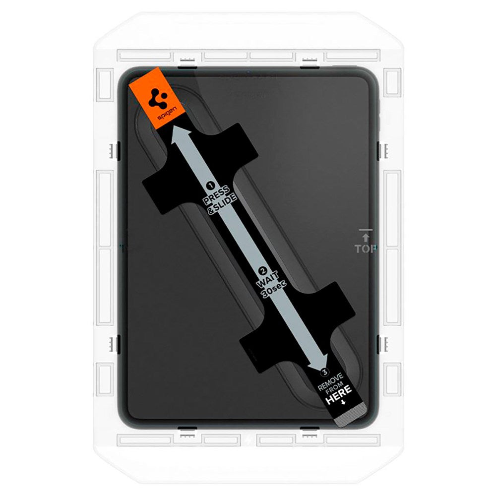 iPad 10.9" (2022) Spigen EZ Fit Glas.tR Skærmbeskyttelse - Case Friendly - Gennemsigtig