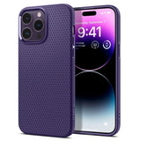 iPhone 14 Pro Spigen Liquid Air Bagside Cover - Lilla