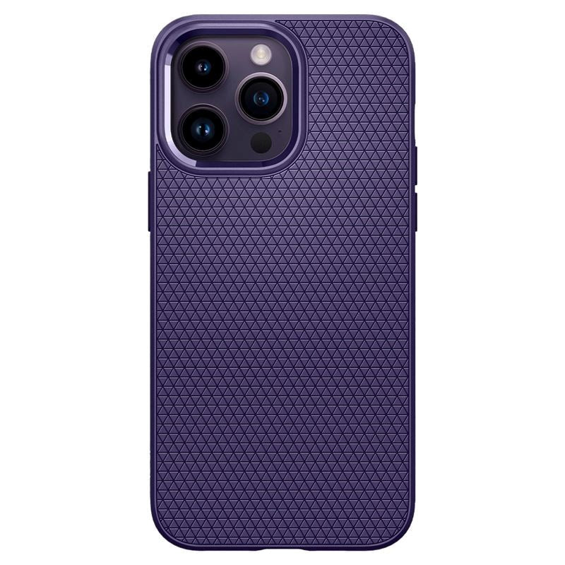 iPhone 14 Pro Spigen Liquid Air Bagside Cover - Lilla