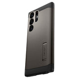 Samsung Galaxy S23 Ultra Spigen Tough Armor Case m. Kickstand - Gunmetal