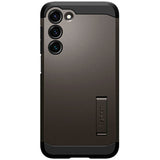 Samsung Galaxy S23 Spigen Tough Armor Case m. Kickstand - Sort