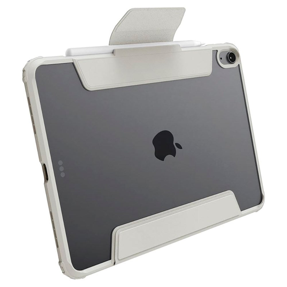 iPad Air 10.9-11" (2024-2020) Spigen Air Skin Pro Læder Flip Cover - Grå