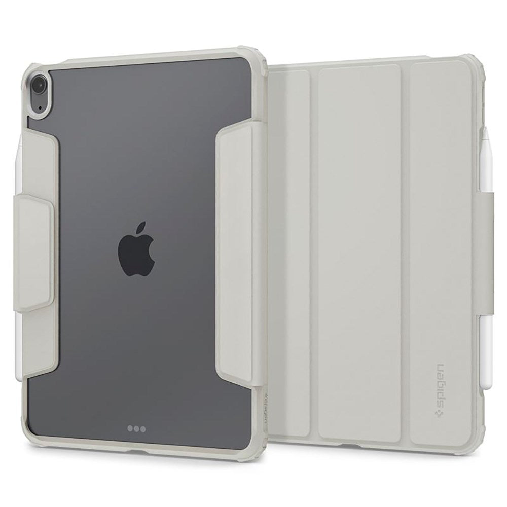 iPad Air 10.9-11" (2024-2020) Spigen Air Skin Pro Læder Flip Cover - Grå