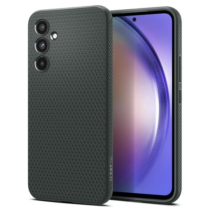 Samsung Galaxy A54 (5G) Spigen Liquid Air Bagside Cover - Grøn