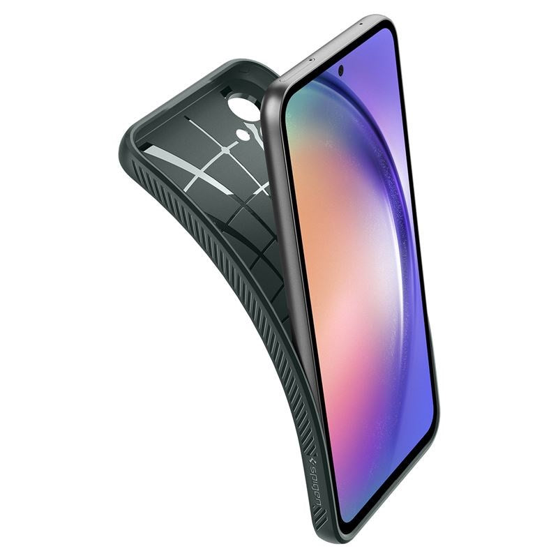 Samsung Galaxy A54 (5G) Spigen Liquid Air Bagside Cover - Grøn