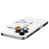 Spigen - iPhone 17 Pro / 17 Pro Max / 16 Pro / 16 Pro Max / 15 Pro / 15 Pro Max / 14 Pro / 14 Pro Max - Glass tR EZ Fit Optik Pro Kameralinsebeskyttelsesglas - 2 stk - Gennemsigtig