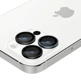 Spigen - iPhone 17 Pro / 17 Pro Max / 16 Pro / 16 Pro Max / 15 Pro / 15 Pro Max / 14 Pro / 14 Pro Max - Glass tR EZ Fit Optik Pro Kameralinsebeskyttelsesglas - 2 stk - Gennemsigtig