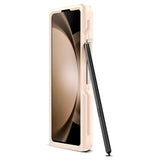 Samsung Galaxy Z Fold 5 Spigen Thin Fit Bagside Cover - Cremehvid