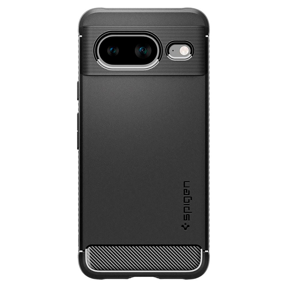 Google Pixel 8 Spigen Rugged Armor Bagside Cover - Sort