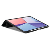 iPad Pro 13" (2024) Spigen Urban Fit Stof Flip Cover m. Pen Holder - Sort