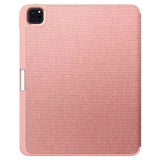 iPad Pro 13" (2024) Spigen Urban Fit Stof Flip Cover m. Pen Holder - Rose Gold