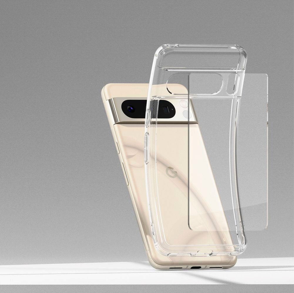 Google Pixel 8 Pro Ringke Fusion Bagside Cover - Clear